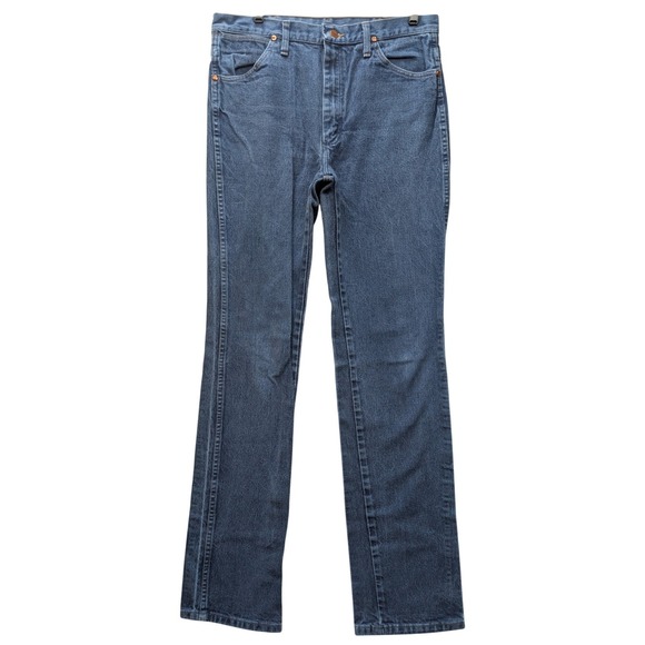 Wrangler Other - Wrangler Cowboy Cut Slim Fit Jeans Mens 34x36 Blue 936PWD High Rise
